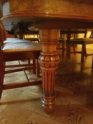 Dining room table,  antique rare built in 1870 and can extend 20 ' long by 6 ' wide 4