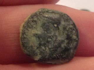 Spain - Rare Bronze Iberian,  Phoenician Greek Coin - Mint? - Bc Era See Scans S16