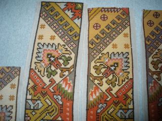 Art Nouveau Wool Embroidery,  Interior Designers,  6 Large Lengths