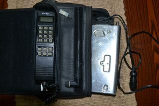 Vintage Frontier Cellular Bag Car Phone By Motorola Antique Cell Phone
