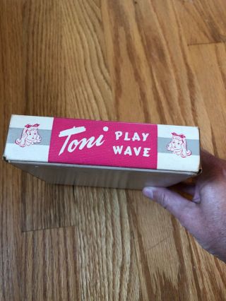 Vintage Ideal Toni Doll Play Wave Box Set Curlers Instructions 4