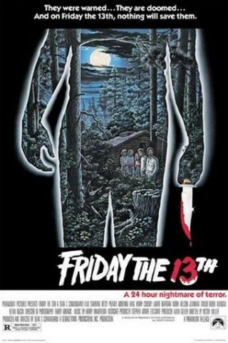Friday The 13th Poster - 24h Nightmare Of Terror -