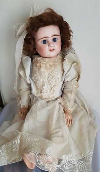 Antique French Doll Etienne Denamur Size 9