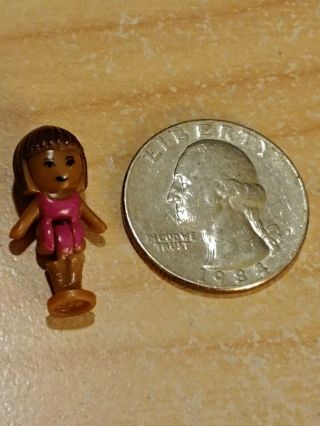 Vintage Bluebird Polly Pocket Compact Mini Size African American 1 