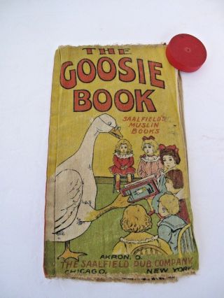 Antique The Goose Book Saalfield 
