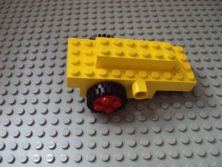 Lego Minifig Vintage Yellow Windup Motor With Tires