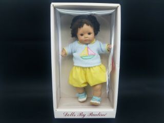 Vintage 1985 Dolls By Pauline 10 " Baby Doll Playtime Boy 911427 W/ Box