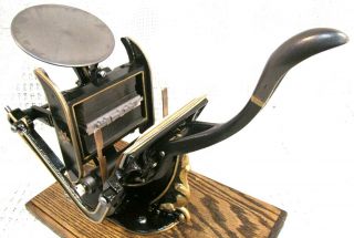 Baltimorian 11 2 Roller Antique Printing Press Letterpress