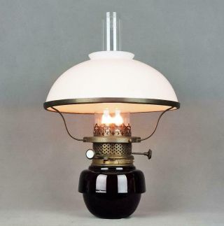 Victorian Ruby Glass Jones & Willis TRIPLEX Doty 1876 Kerosene Paraffin Oil Lamp 4