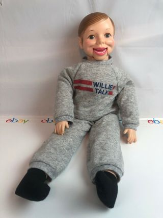 Vintage Horseman Willie Talk Ventriloquist Doll 22 " Inches Approximately