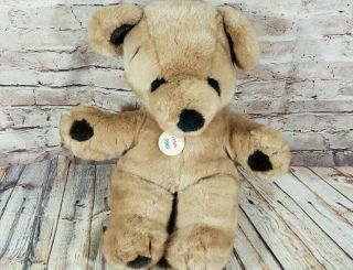 Vtg Gund - Stitch Teddy Bear - 18 " - 2118 - 1979 - Plush Stuffed Animal W/ Tag