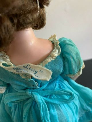 Vintage Madame Alexander LISSY Doll 1950 ' s 4