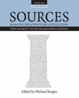 Sources For The History Of Western Civilization,  Volume I: From Antiquity To…