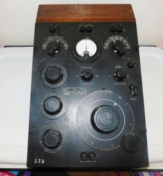 Antique General Radio Impedance Bridge Model 650a