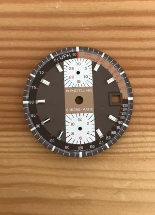 Vintage Breitling Pult 2117 Chronomatic Dial