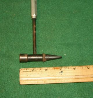 Antique Watchmaker Jewelers Leather Worker Brass Face Hammer INV CB30 5