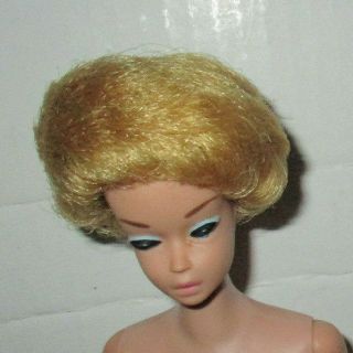 VINTAGE 1963 870 FASHION QUEEN BARBIE WITH Blue Head Band & 3 WIGS 8