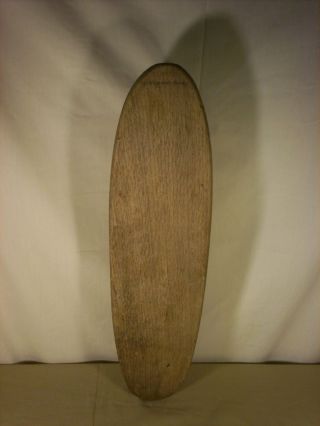 Vintage Wards Hawthorne Wooden Skateboard With Clay Wheels