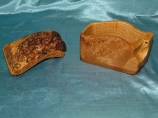 Stunning Signed Fred & Marilyn Buss Maple Burl & Madrone Sculpture Puzzle Box 3