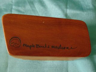 Stunning Signed Fred & Marilyn Buss Maple Burl & Madrone Sculpture Puzzle Box 5