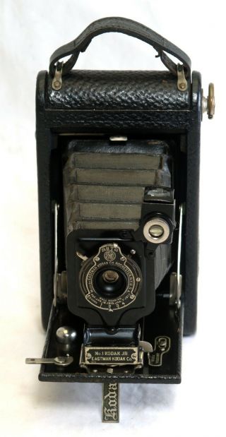 Eastman Kodak Jr.  No.  1 Autographic Folding Bellows Antique A - 120 Film Camera Usa