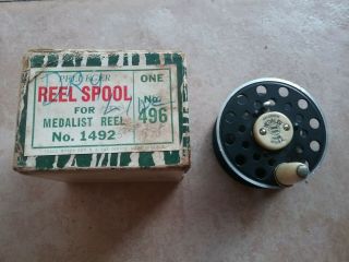 Vintage Pflueger Medalist Fly Reel Spool 1492 No 496