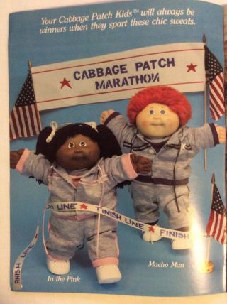 Cabbage Patch Kids Designer Clothes Pattern Book Xavier Roberts 7686 Plaid 1984 2
