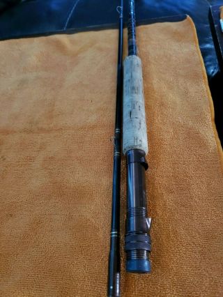 1 - Vintage Collectible Berkly Parametric P40 Fishing Fly Rod 2 pc.  8 ft 6 in 2