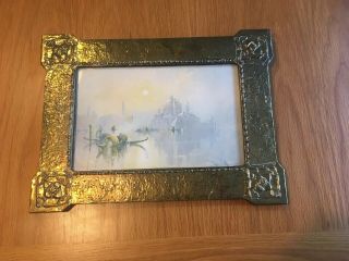 Vintage Arts And Crafts Metal Photo Picture Frame 42cm/32cm