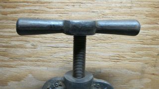 Antique Bench Top Hand Operated Screw/Fly Press USA 8