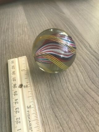Very Large Antique German Swirl Marble 2