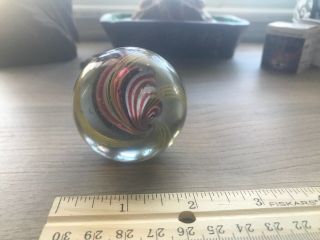 Very Large Antique German Swirl Marble 3