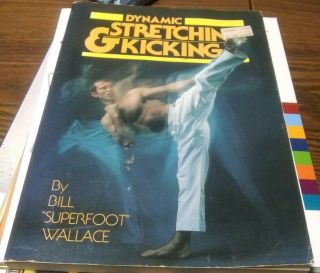 Dynamic Stretching And Kicking By Bill Wallace Sc Vintage Karate Fitness
