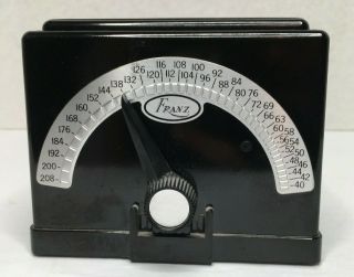 Vintage Franz Black Model Lm - 4 Electric Metronome