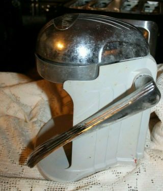 Vintage Antique Juice - O - Matic Juice O Matic Mat Juice Beige/grey Paint Crank