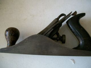 Antique Stanley Bailey Woodworking Plane Tool 4 1/2 With Corrugated Base