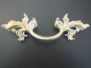 Antique Brass Drawer Pulls French Provencial Style (set Of 8)