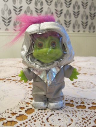 Vintage 5 " Russ Troll Doll Astronaut
