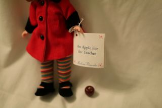 VIntage Madame Alexander Doll With Tag ‘An Apple For Teacher’ 2