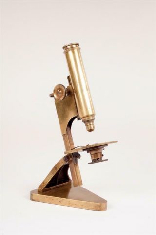 Vintage C1890 " R & J Beck Ltd.   Star  20082 " Brass Microscope 8