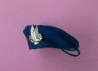Vintage Barbie American Airlines 984 Navy Blue Hat