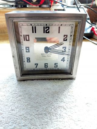 Rare Antique Westclox Sleep Meter Alarm Clock - Circa 1932 - Run/serviced