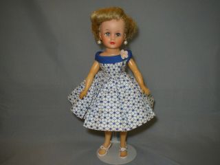 Vintage 1950’s ASH BLONDE 101/2” UNEEDA SUZETTE Doll 2