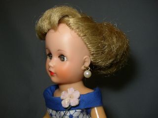 Vintage 1950’s ASH BLONDE 101/2” UNEEDA SUZETTE Doll 5
