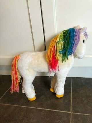 Rainbow Brite Bright Starlite Horse Plush Hallmark Mattel Vintage 1983 12”