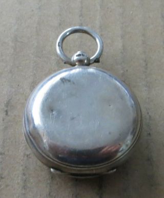 Silver Victorian Sovereign Holder 1880.  Jo - 7972