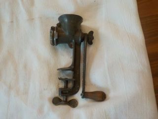 Pat.  Date 3 - 02 - 15 Vintage Small No.  21 Meat Grinder