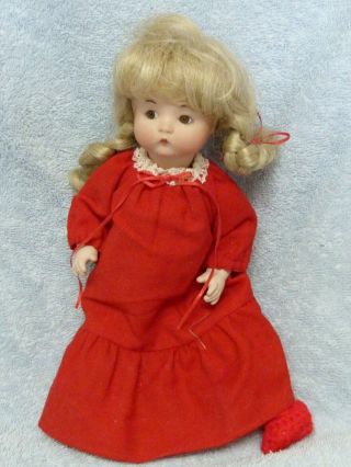 Doll 310 A.  O.  M.  Germany Porcelain Bisque 10 Inches