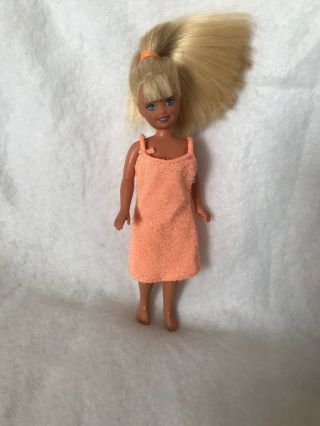 Vintage Mattel 1991 Blond Bangs Skipper Doll Sister Of Barbie