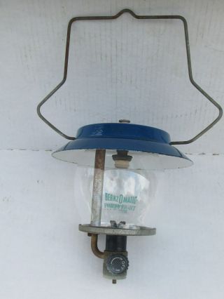 Vintage Bernz O Matic Porta Light Single Mantle Propane Lantern